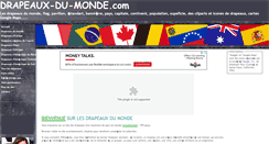 Desktop Screenshot of drapeaux-du-monde.com